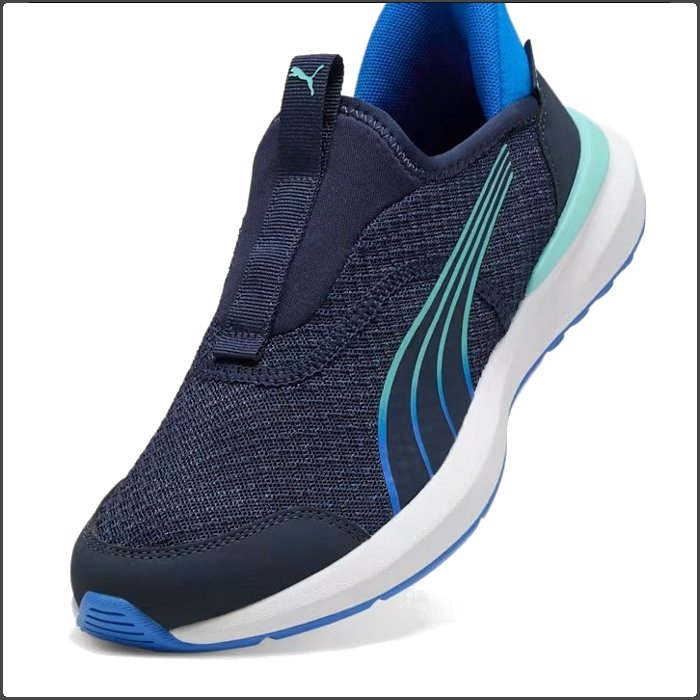 プーマ ジュニア ランニングシューズ 運動靴 小学生 キッズ 子ども 通学 小学校 トレーニング スポーツ スニーカー スリッポン PUMA 397633 | PUMA | 03