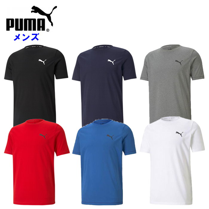プーマ PUMA ウェア メンズ シャツ Tシャツ 半袖 プラクティス トレーニング 運動 スポーツ トレーニング ジム 588866