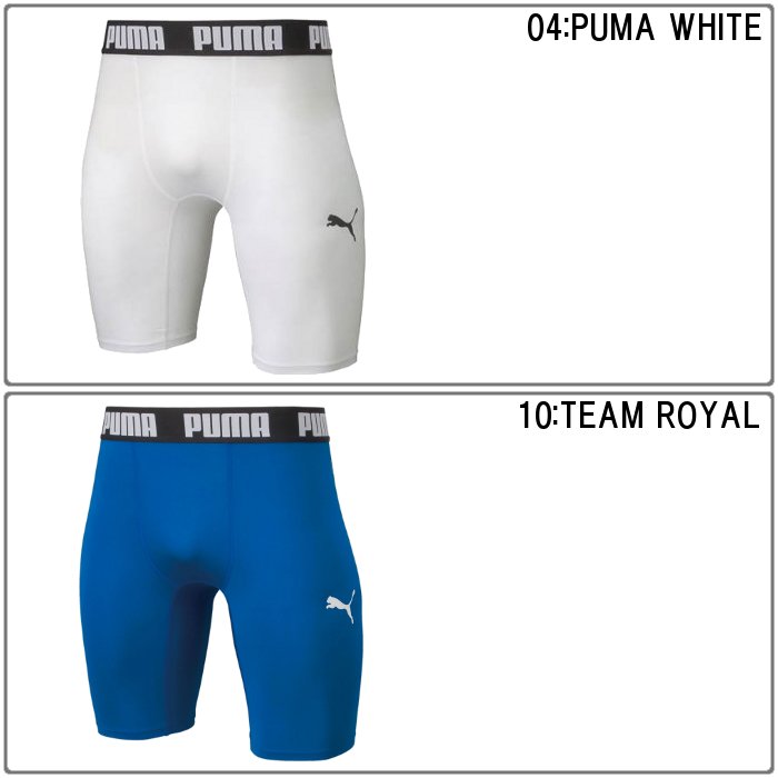 爆買 プーマ メンズ コンプレッション ショートタイツ メンズ スパッツ タイツ コンプレッションウェア サッカー フットサル インナー 運動 PUMA    656333 | PUMA | 01