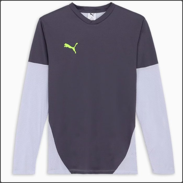PUMA（プーマ） メンズ 上下セット 長袖 シャツ ハーフパンツ サッカー