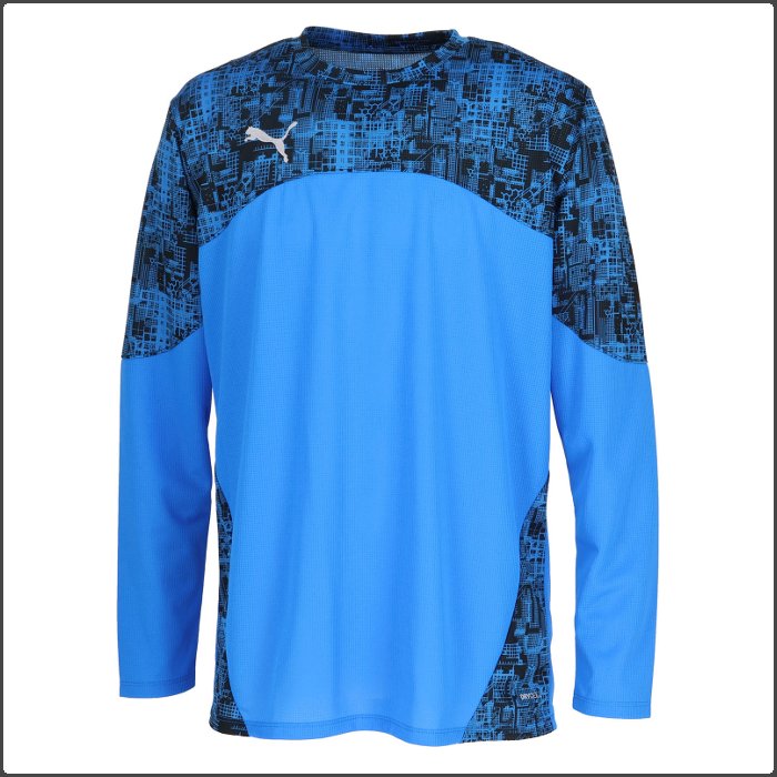 爆買 プーマ メンズ 長袖Tシャツ スポーツウェア トレーニングウェア サッカー ジョギング ジム ブラック ホワイト ブルー puma  660375 | PUMA | 01