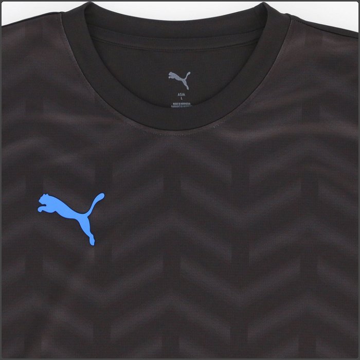 【５枚セット】PUMA サッカーシャツ 青/黒 楽天市場】プーマ indiviCUP SS シャツ 大人用 サッカー