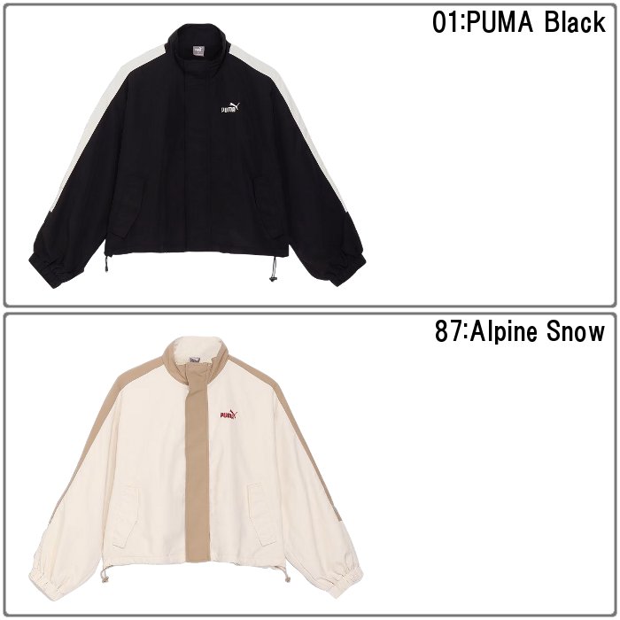 PUMA（プーマ） 爆買 レディース ウーブンジャケット 防寒