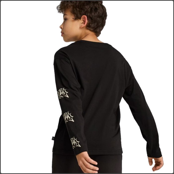 爆買 プーマ ジュニア Tシャツ 長袖 ロングスリーブ シャツ トップス カジュアル 子供服 ロンT トレーニング PUMA 684036 | PUMA | 03