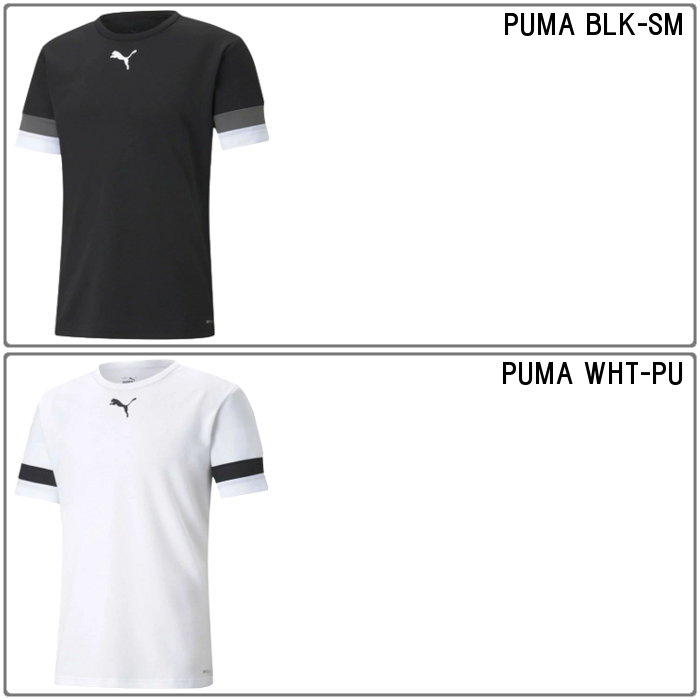 爆買 プーマ TEAMRISE ゲームシャツ サッカー メンズ ウェア 半袖 フットサル ユニフォーム Tシャツ 運動 トレーニング PUMA 705141 | PUMA | 02