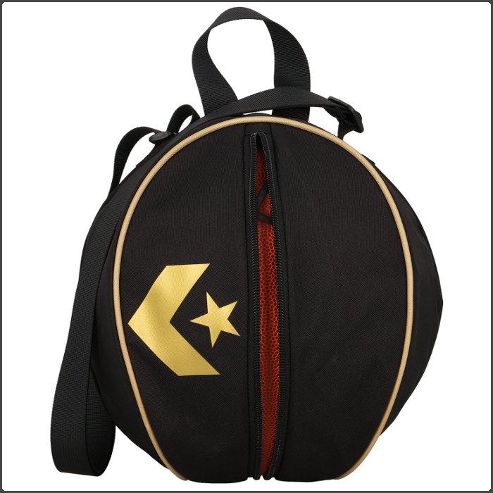 爆買 コンバース バスケットボール ケース バッグ 1個入れ ジュニア 子ども ミニバス ボール入れ 部活 メンズ レディース ブラック converse C2552097 | CONVERSE | 02