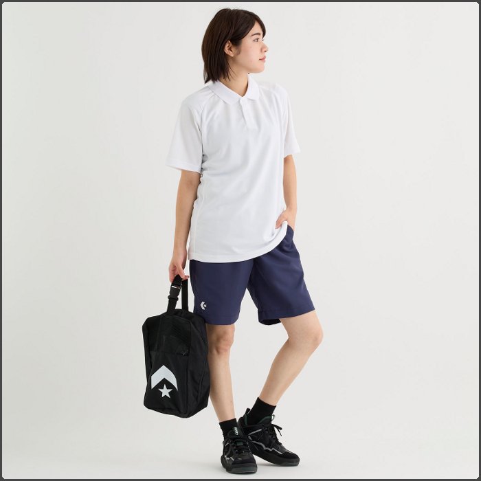 コンバース シューズバッグ 小物入れ スポーツバッグ バスケ ジム メンズ レディース ジュニア ブラック converse C2554097 | CONVERSE | 06