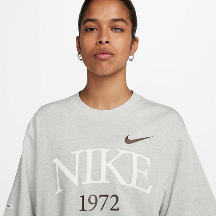 NIKE - ナイキ NIKE ポロシャツ ワンポイント 半袖 L グレー