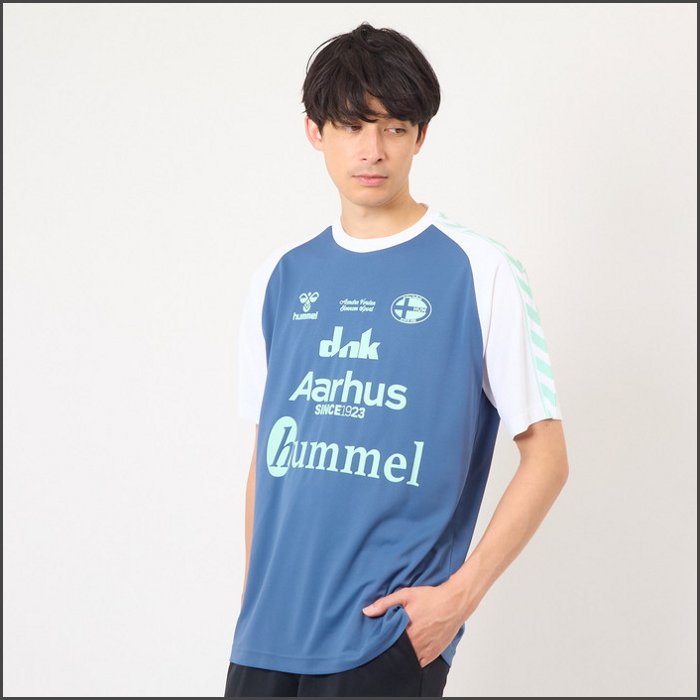 爆買 ヒュンメル メンズ 半袖Tシャツ レディース 男女兼用 プラクティスシャツ 練習着 トレーニングウェア スポーツ ハンドボール サッカー 運動 hummel HAP1212 | hummel | 01