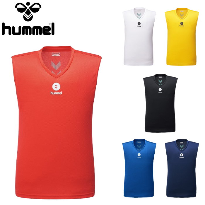 ヒュンメル メンズ つめたインナーシャツ タンクトップ インナー ノースリーブ 冷感 涼感 夏 運動 スポーツ トレーニング hummel HAP5026