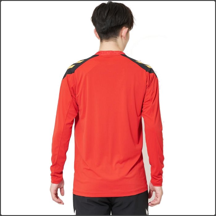 爆買 ヒュンメル メンズ 長袖シャツ サッカー ハンドボール プラクティスウェア Tシャツ ロンT 運動 スポーツ トレーニング hummel HAP7190 | hummel | 03