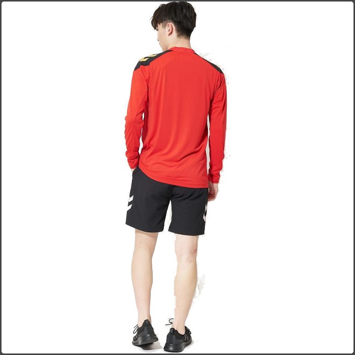 爆買 ヒュンメル メンズ 長袖シャツ サッカー ハンドボール プラクティスウェア Tシャツ ロンT 運動 スポーツ トレーニング hummel HAP7190 | hummel | 06