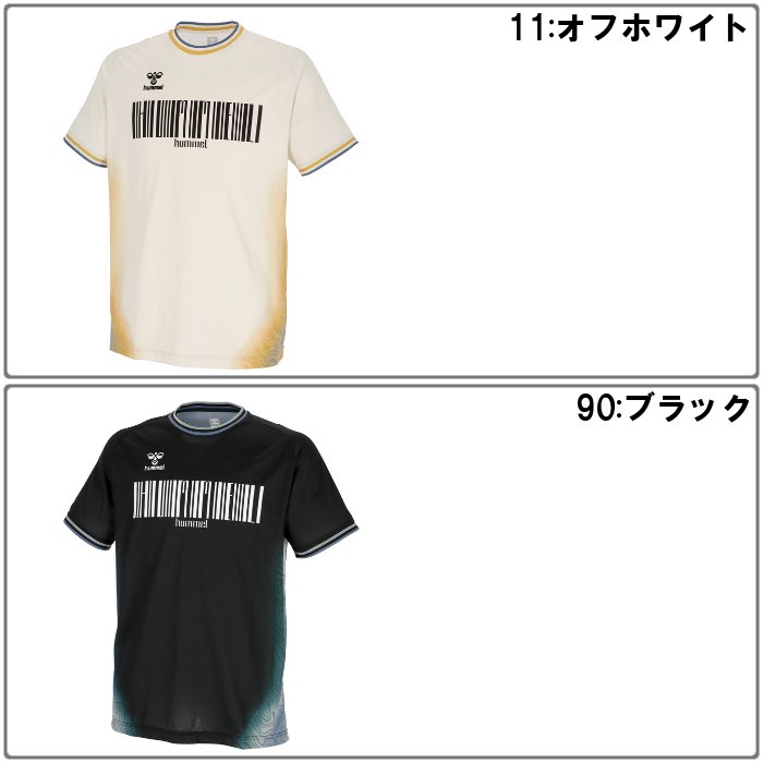 ヒュンメル メンズ 半袖Tシャツ レディース 男女兼用 プラクティスシャツ 練習着 トレーニングウェア スポーツ ハンドボール サッカー 運動 hummel HAPB4093 | hummel | 06