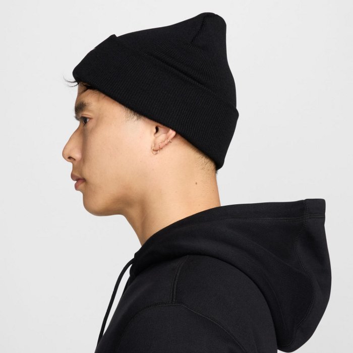布団が吹っ飛んだ 1/10 ビーニー 6crayon ブラック NIKE（ナイキ） 爆買 メンズ ビーニー レディース 男女兼用 ランニング