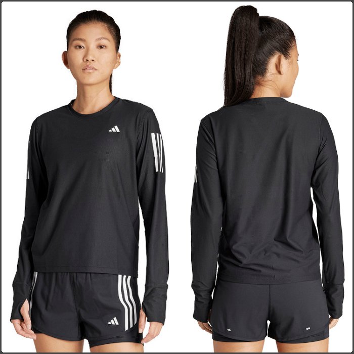 adidas（アディダス） 爆買 レディース ランニング 長袖Tシャツ 運動