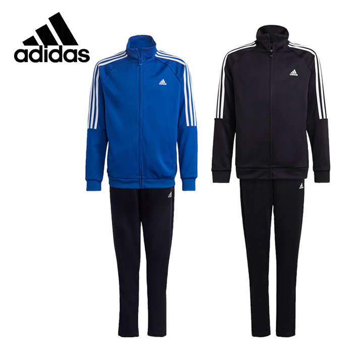 アディダス ジュニア ジャージ上下セット 子ども セットアップ ジャケット ロングパンツ スポーツ トレーニングウェア 運動 adidas ISB35