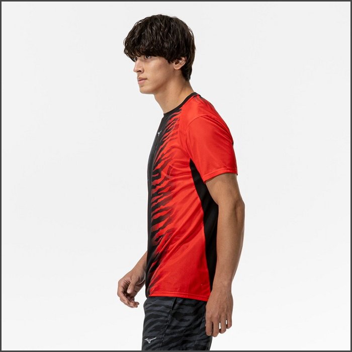 爆買 ミズノ メンズ ランニングシャツ “ONIHAYAI” 半袖 Tシャツ マラソン ジョギング 陸上 トレーニングウェア 運動 スポーツウェア mizuno J2MAC005 | MIZUNO | 03