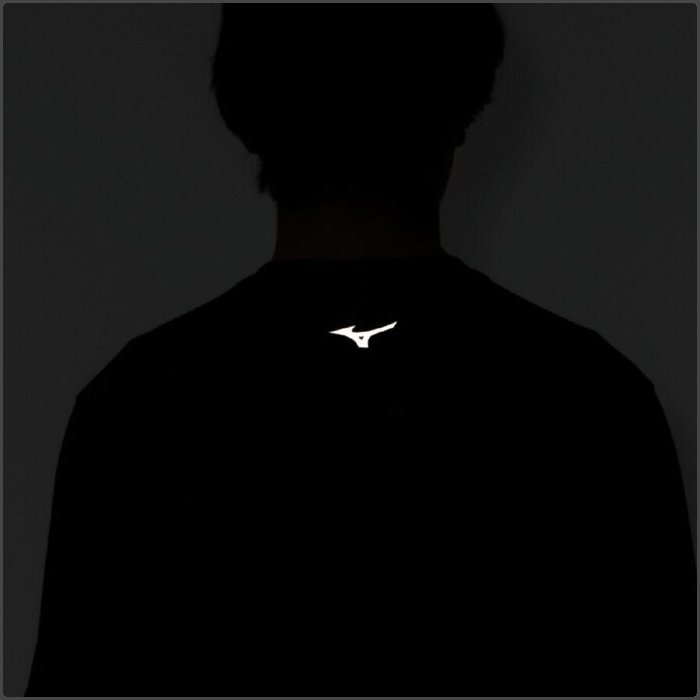 爆買 ミズノ メンズ グラフィック Tシャツ 半袖 陸上 マラソン ジョギング ナイトラン トレーニングウェア 運動 スポーツウェア ネイビー mizuno J2MAC550 | MIZUNO | 05