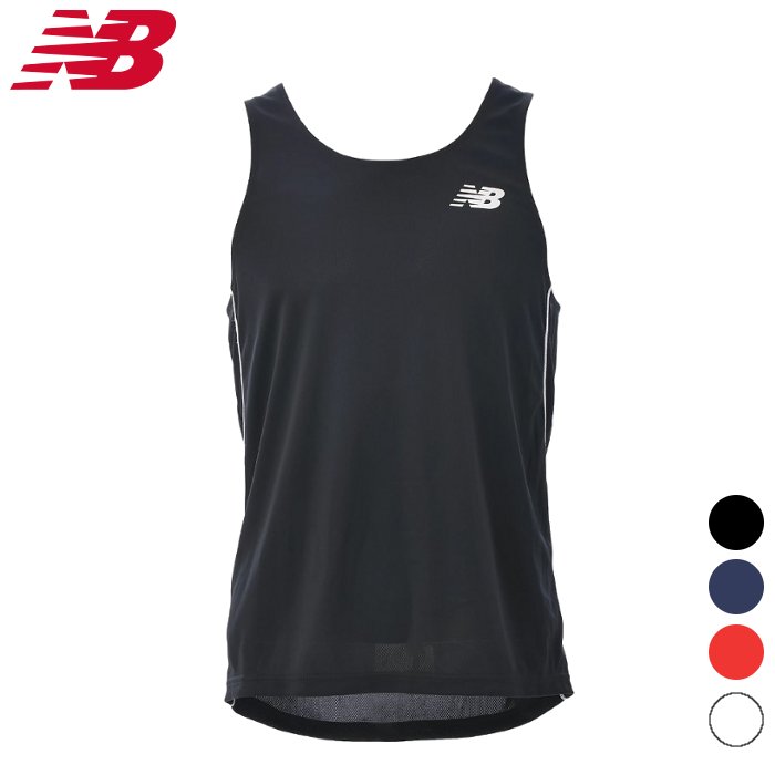 【新品】new balance golf ノースリーブシャツ New Balance ニューバランス メンズ レーシングシャツ 陸上 駅伝