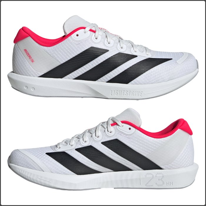 アディダス メンズ ランニングシューズ アディゼロ BK 陸上 ランニング スポーツ トレーニング 運動 軽量 ホワイト adidas JP6529 | adidas | 01