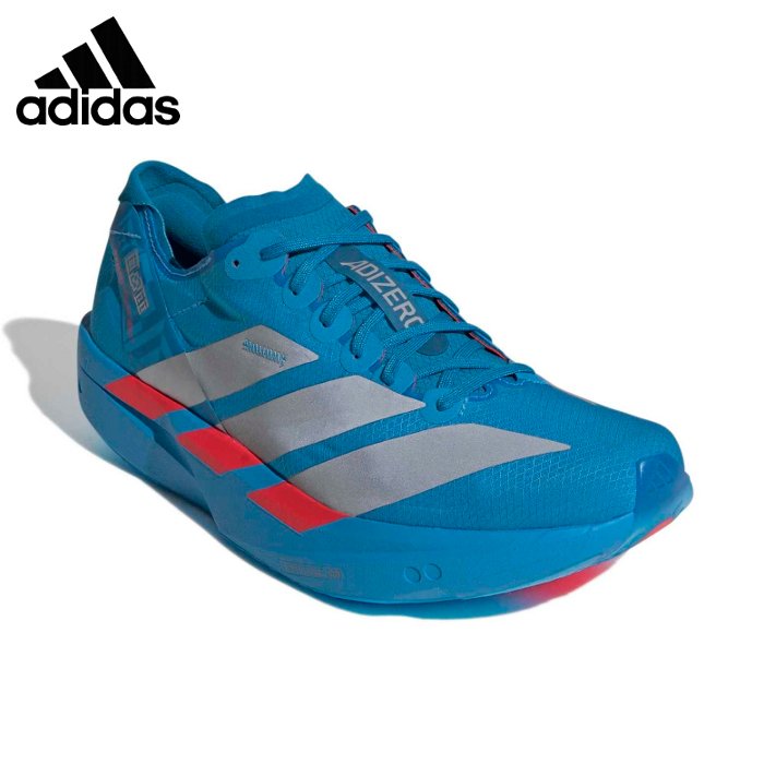 アディダス メンズ アディゼロ TAKUMISEN 11 ランニングシューズ トレーニング レース マラソン 陸上 ジョギング ブルー ADIZERO adidas JR4794 | adidas