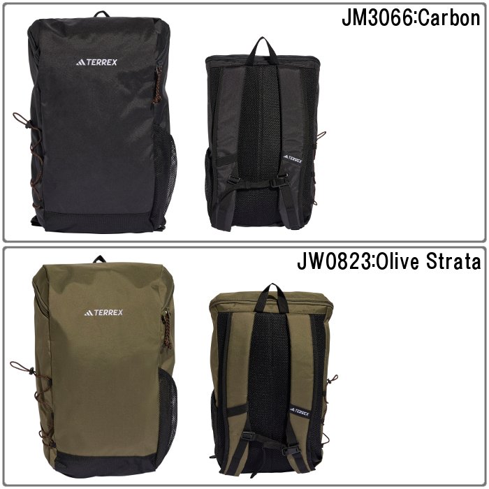 爆買 アディダス テレックス バックパック 20L メンズ レディース 男女兼用 リュック バッグ ブラック オリーブ adidas JUZ06 | adidas | 07