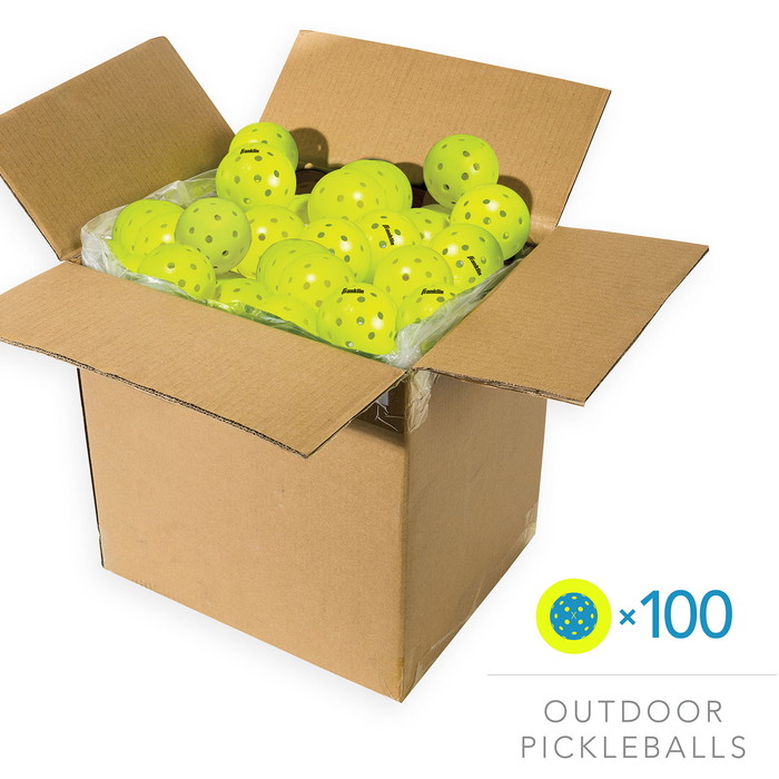 フランクリン ピックルボール ボール 100個入り X-40 Pickleball-Optic