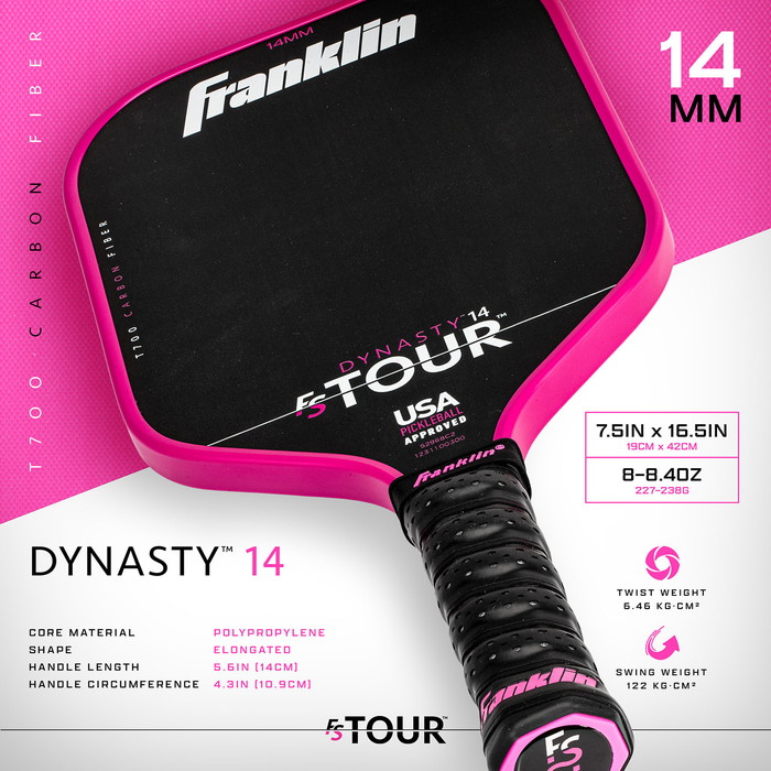 Franklin TOUR ピックルボール　パドル 16mm Amazon | Franklin Sport Pro ピックルボールパドル - FSツアー