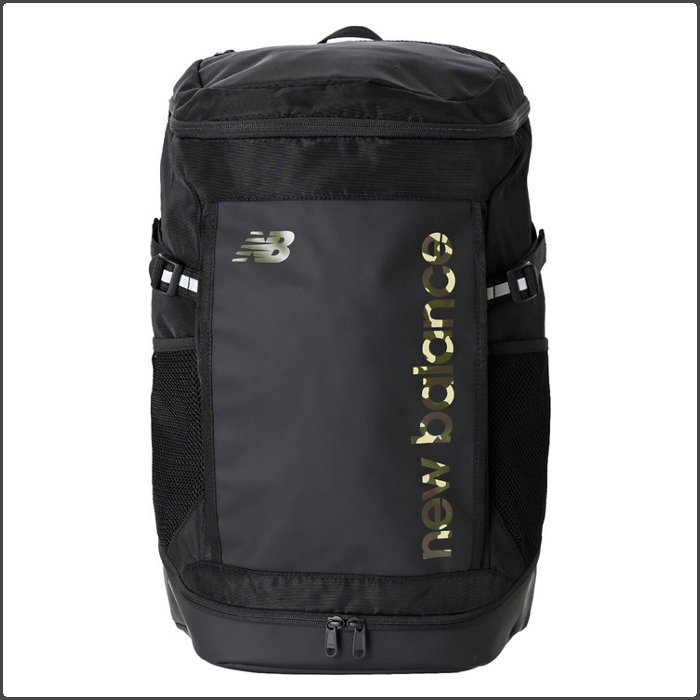 ニューバランス リュックサック 大容量 35L 大きめ A4 はっ水 メンズ レディース リュック ノートPC トレーニング スポーツ ジム フィットネス デイリー 通勤 通学 中学生 高校生 学生 鞄 ロゴ 黒 ブラック ホワイト new baalnce トップローディングバックパック LAB55614 New Balance（ニューバランス） メンズ バックパック レディース 男女