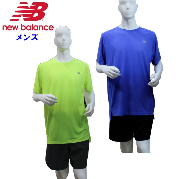 ニューバランス メンズ ランニングセット Tシャツ ショートパンツ ランニングパンツ 上下セット 7インチ New Balance MT23222-MS23232｜fun