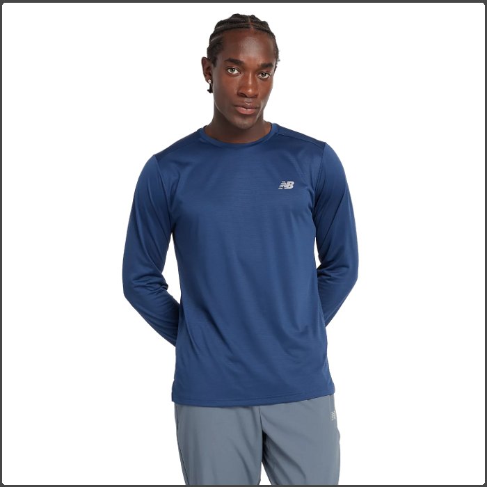 New Balance（ニューバランス） メンズ ロングスリーブTシャツ