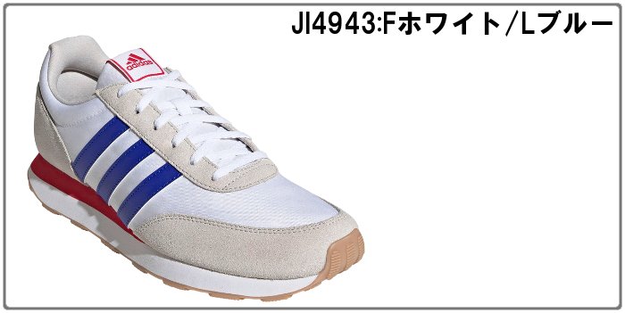 【正規品】adidas ラン 60s 3.0 スニーカー ホワイト JI4943 Adidas Run 60s 3.0 Classic Retro Sports Shoes Sneakers white