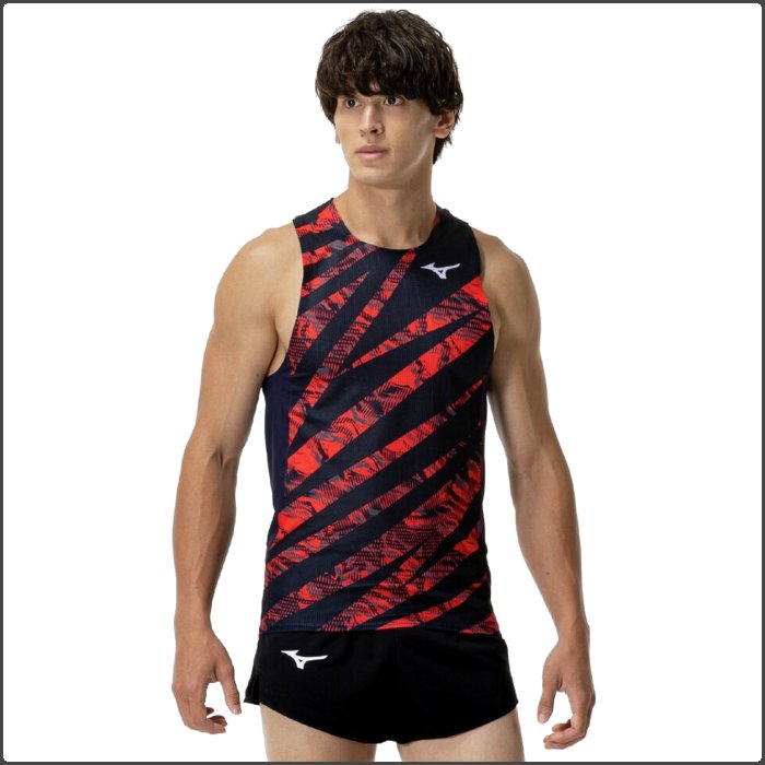 MIZUNO ミズノ メンズ レーシングシャツ ランニングシャツ 陸上