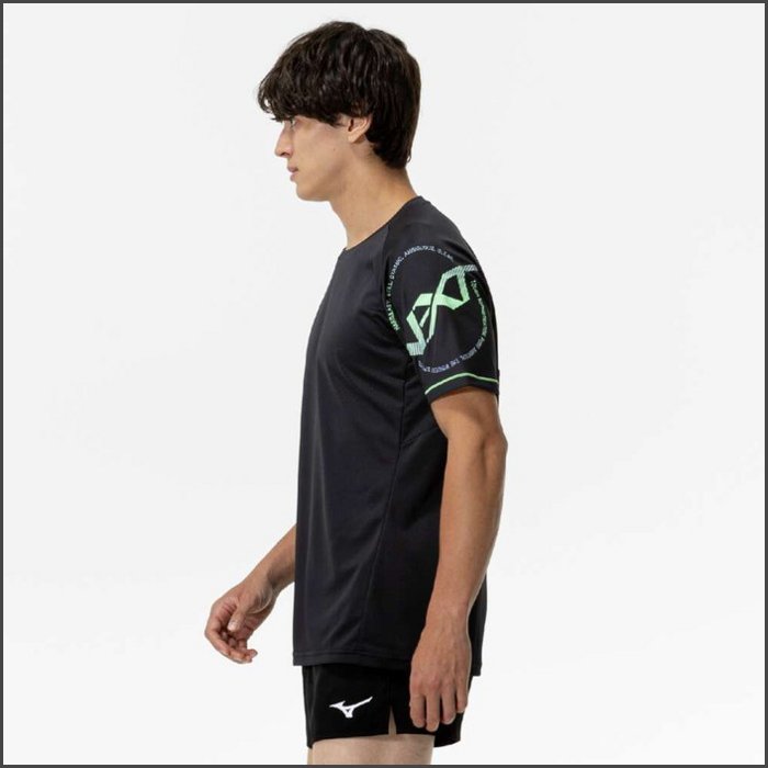 爆買 ミズノ メンズ 半袖プラクティスシャツ レディース 男女兼用 ユニセックス バレーボール N-XT 練習着 トレーニング プラシャツ 部活 mizuno V2MAC001 | MIZUNO | 03