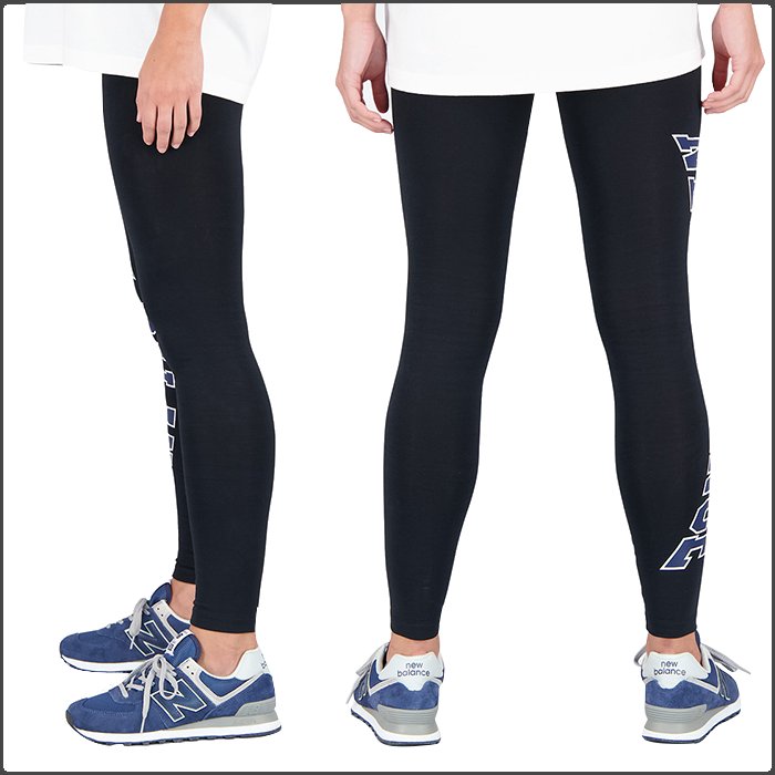 New Balance スポーツタイツ、スパッツ（色：ブラック系