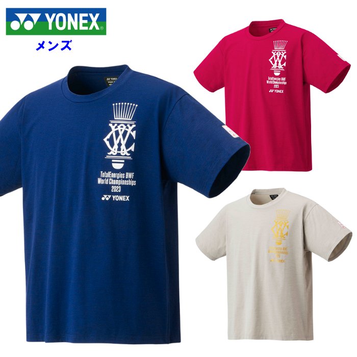 ヨネックス Yonex バドミントン 半袖 シャツ トレーニング プラクティス ウェア Tシャツ ドライ メンズ レディース バトミントン YOB23190