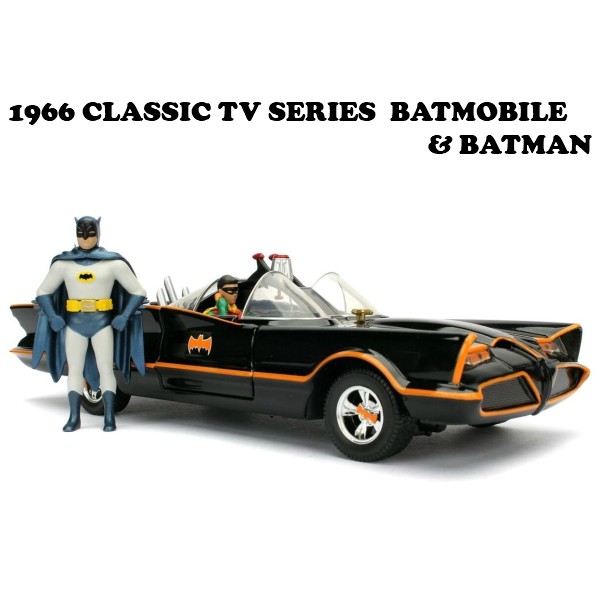 1966 CLASSIC TV Series BATMOBILE W/BATMAN バットモービル
