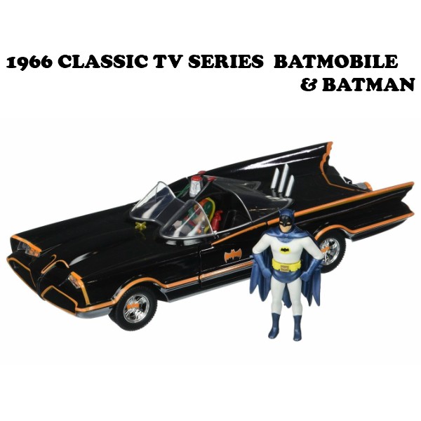 Jada Toys クラシック TV シリーズ　バットモービル JADA 1/32 バットモービル (1966 クラシック TVシリーズ) アニメ