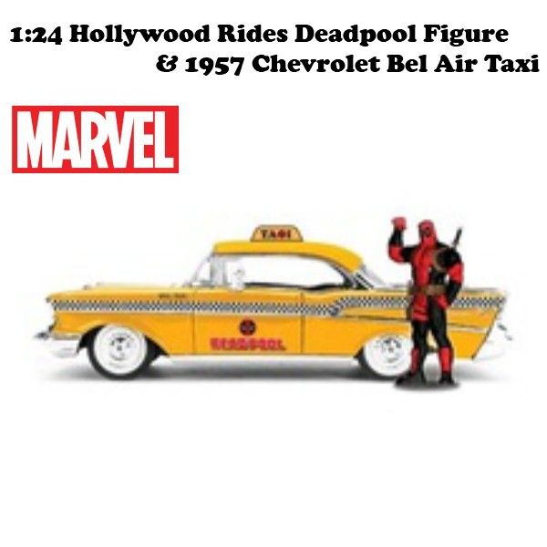 Jada デッドプール ミニカー タクシー1/24 フィギュア 車 JADATOY 1/24