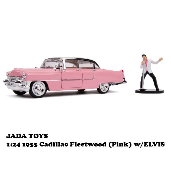 Jada ミニカー 1/24 エルヴィス プレスリー フィギュア付き ダイ