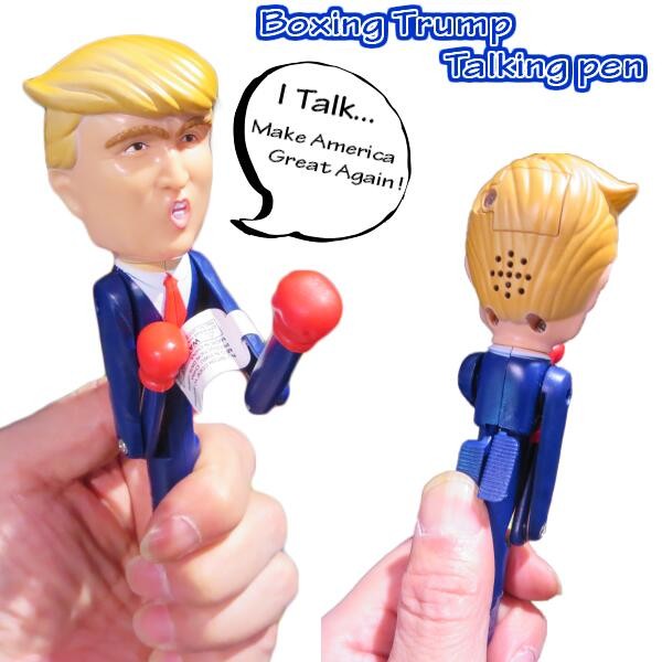 ボクシング トランプ トーキング ペン アメリカ大統領トランプのボールペン : boxingtrumptalkingpe : アメリカン雑貨 ミニカー  FUN&FUNNY - 通販 - Yahoo!ショッピング