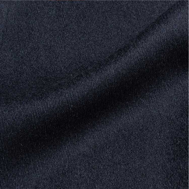 カシミヤコート メンズ スタンドカラーコート ハーフコート 秋冬 濃紺