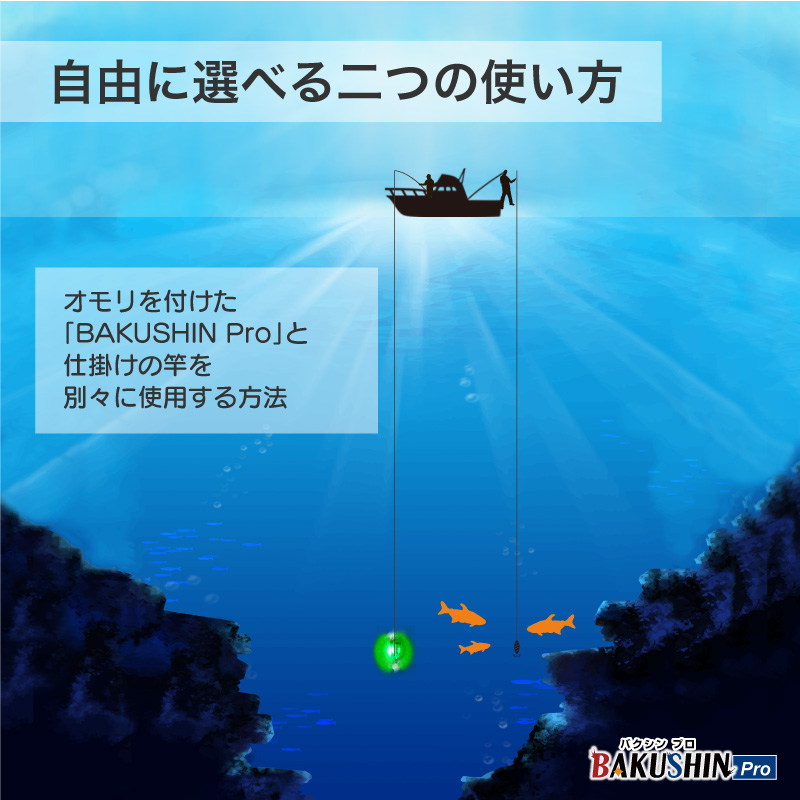 集魚灯 充電式 BAKUSHIN コードレス 中深海 ホワイト 強力 水中 LED 集魚ライト ワイヤレス 水中集魚灯 高輝度 30w 白 水中ライト  深海 pro : bakushin-p-wht : ファンクスストア - 通販 - Yahoo!ショッピング