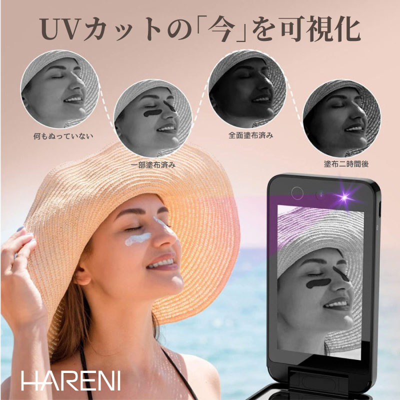 FUNKS はれに HARENI UVカメラ ミラー UVミラー UVカメラ付きミラー FUNKS はれに HARENI UVカメラ ミラー UVミラー UVカメラ付きミラー