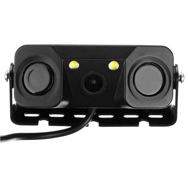パーキングセンサー+バックカメラ+車載オンダッシュモニターセット 4.3