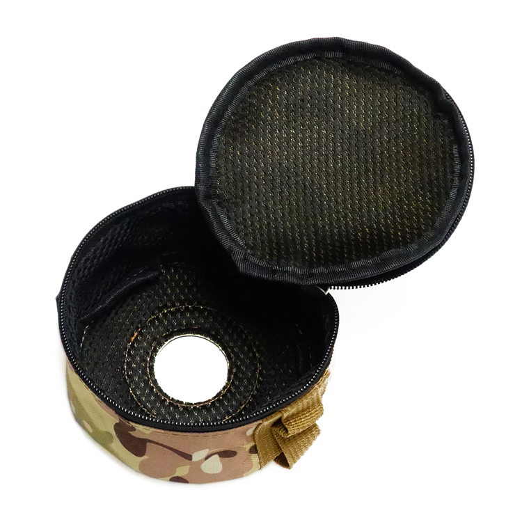 アウトドア用OD缶ケース 迷彩柄 230G用 450G用選択可 900D