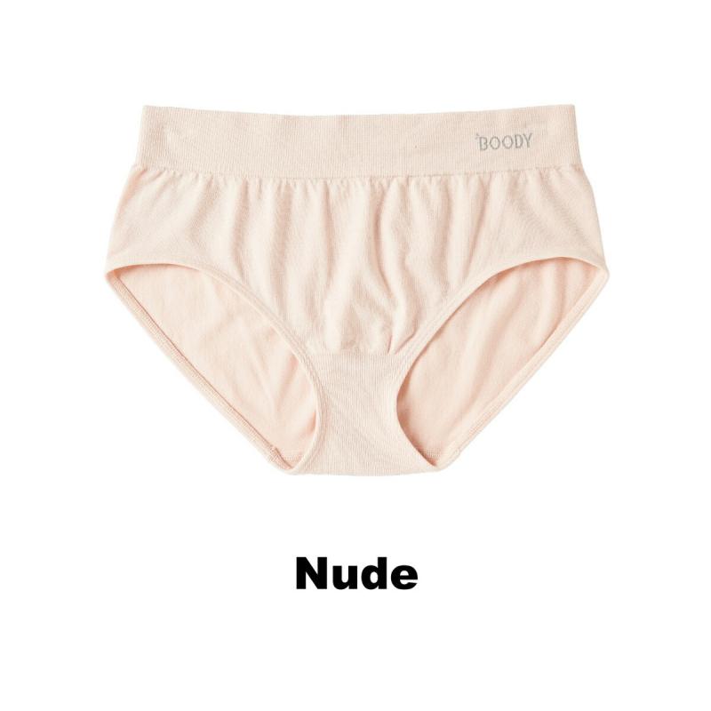 【Newカラー】BOODY (ブーディ) ミディブリーフ レディース 女性 バンブー 竹 竹繊維 涼しい 防臭 抗菌 吸湿性 静電気防止 柔らかい 低 | BOODY | 07