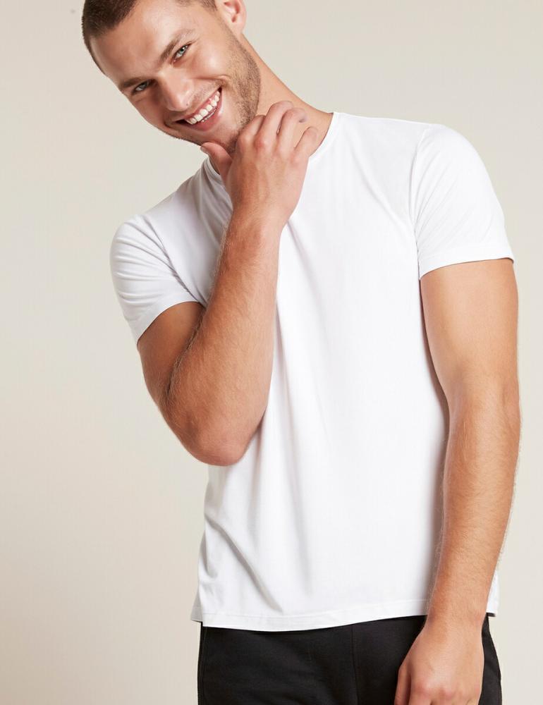 BOODY (ブーディ) メンズ クルーネックTシャツ 半袖 男性 大人 カットソー スポーティ ストレッチ ソフト シンプル サステナブル 防臭 | BOODY | 13