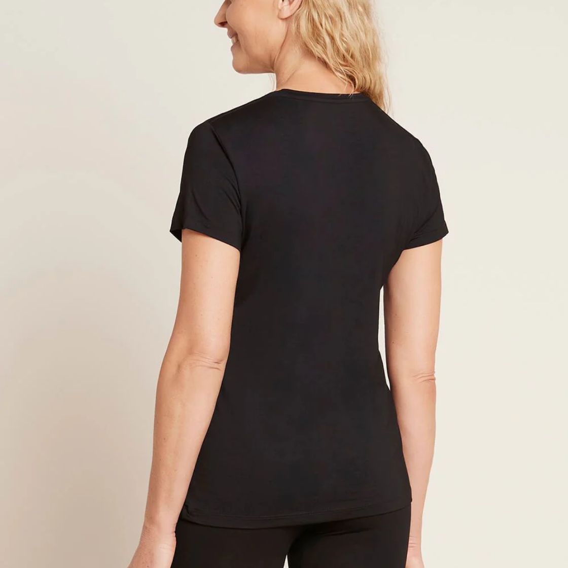 BOODY (ブーディ) クルーネック Tシャツ 半袖 女性 レディース 大人 カットソー ストレッチ ソフト シンプル ルームウェア サステナブル | BOODY | 06