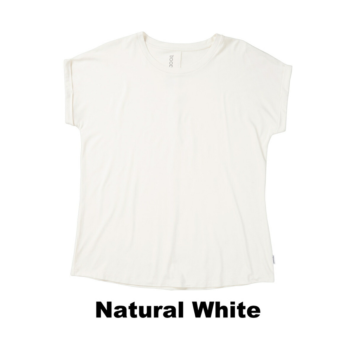 BOODY (ブーディ) ダウンタイム ラウンジトップ Tシャツ 半袖 女性 レディース 大人 カットソー ストレッチ ソフト シンプル ルームウェア | BOODY | 03